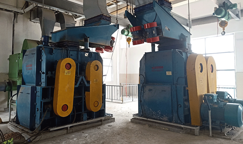 Four teeth roller crusher customer witness.png