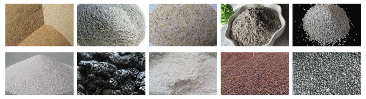 DCB environmental protection screen series vibrating screen application materials