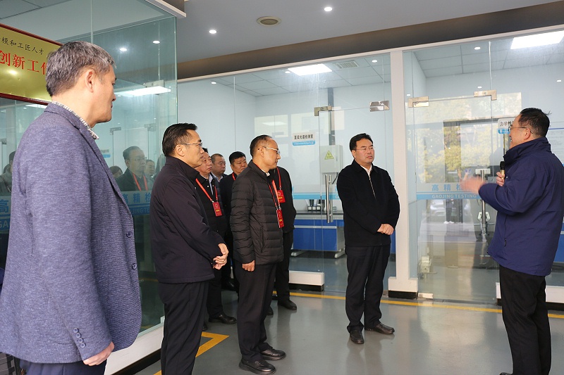 Xinxiang Municipal People's Congress Representatives Visited Gaofu Machinery to Inspect the Work